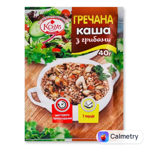 Каша «Козуб продукт» гречана з грибами