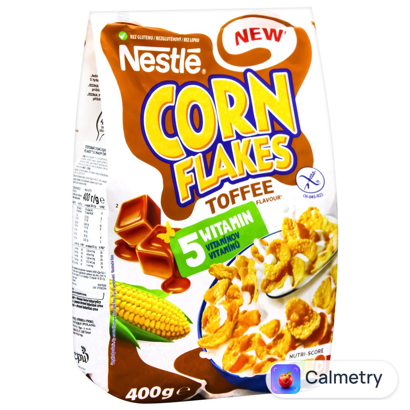 Сніданок сухий Corn Flakes зі смаком тофі з вітамінами 400г — фото продукту