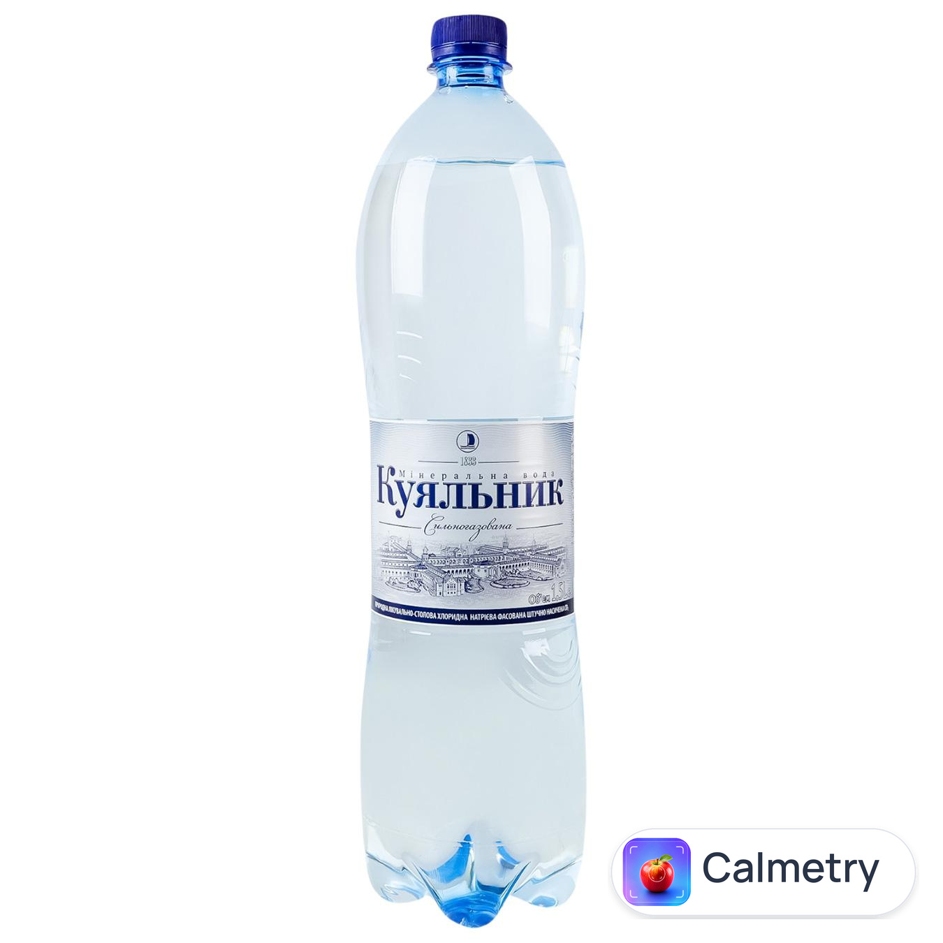 Вода мінеральна Куяльник сильногазована 1,5л