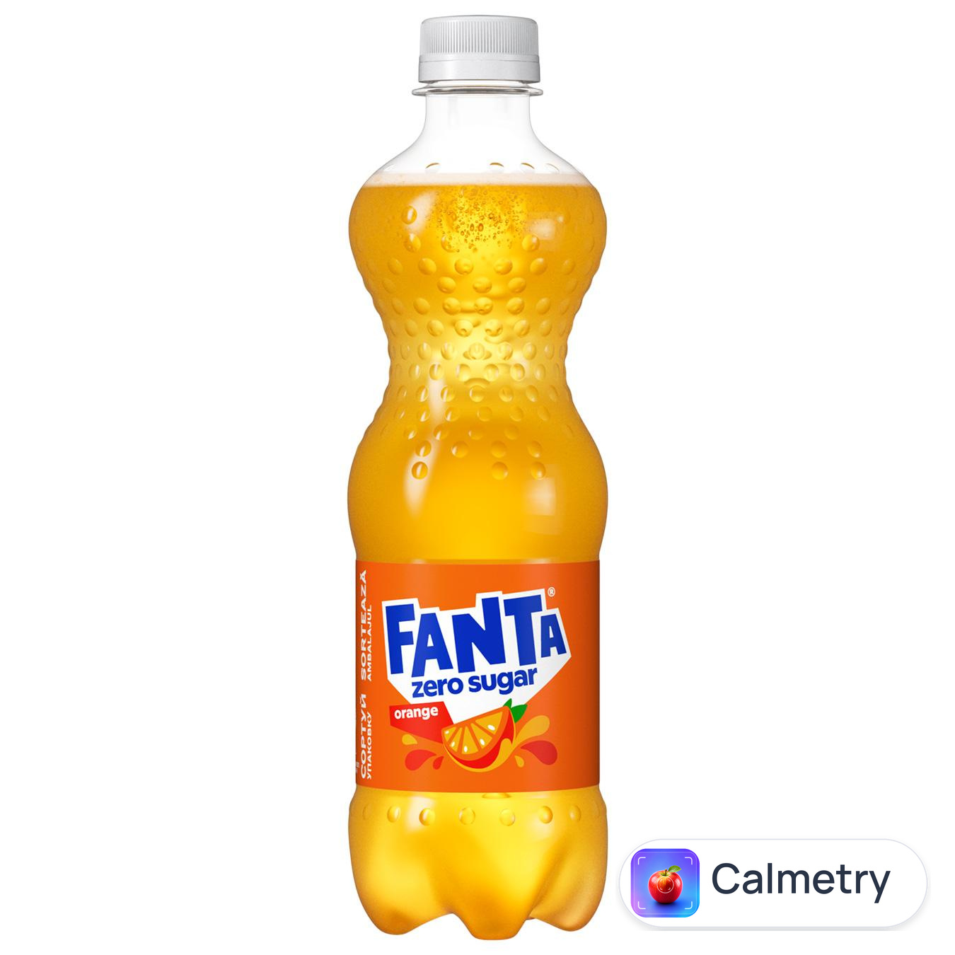 Напій газований Fanta Zero Sugar Апельсин 0,5л