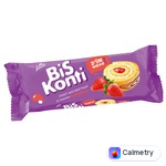 Рулет Konti BisKonti бісквітний зі смаком полуниці 150г