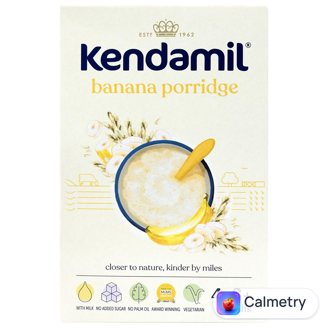 Каша Kendamil молочна з бананом 150г