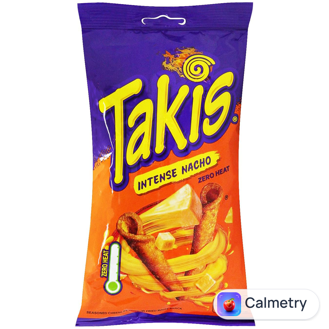 Чипси Takis Intense Nacho зі смаком сиру та смаженої кукурудзи 100г
