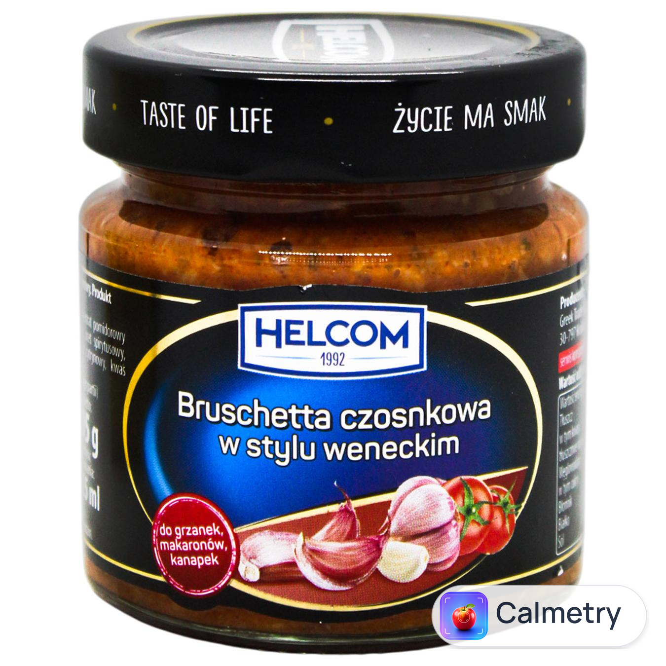 Брускета Helcom Венеціанська часникова 195г