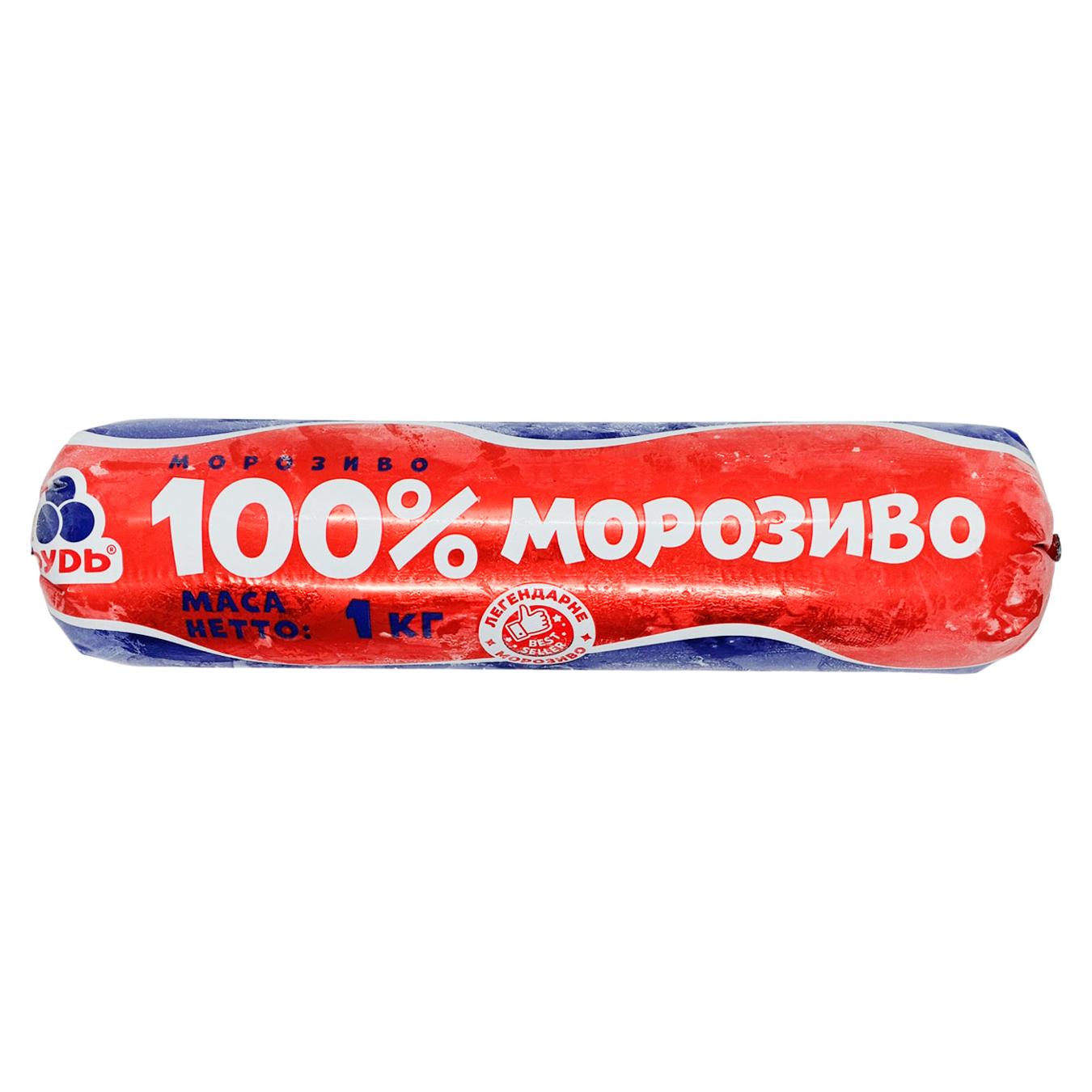 Морозиво Рудь 100% 1кг — фото продукту