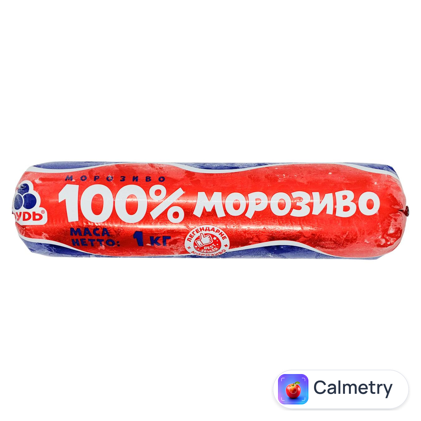 Морозиво Рудь 100% 1кг — фото продукту
