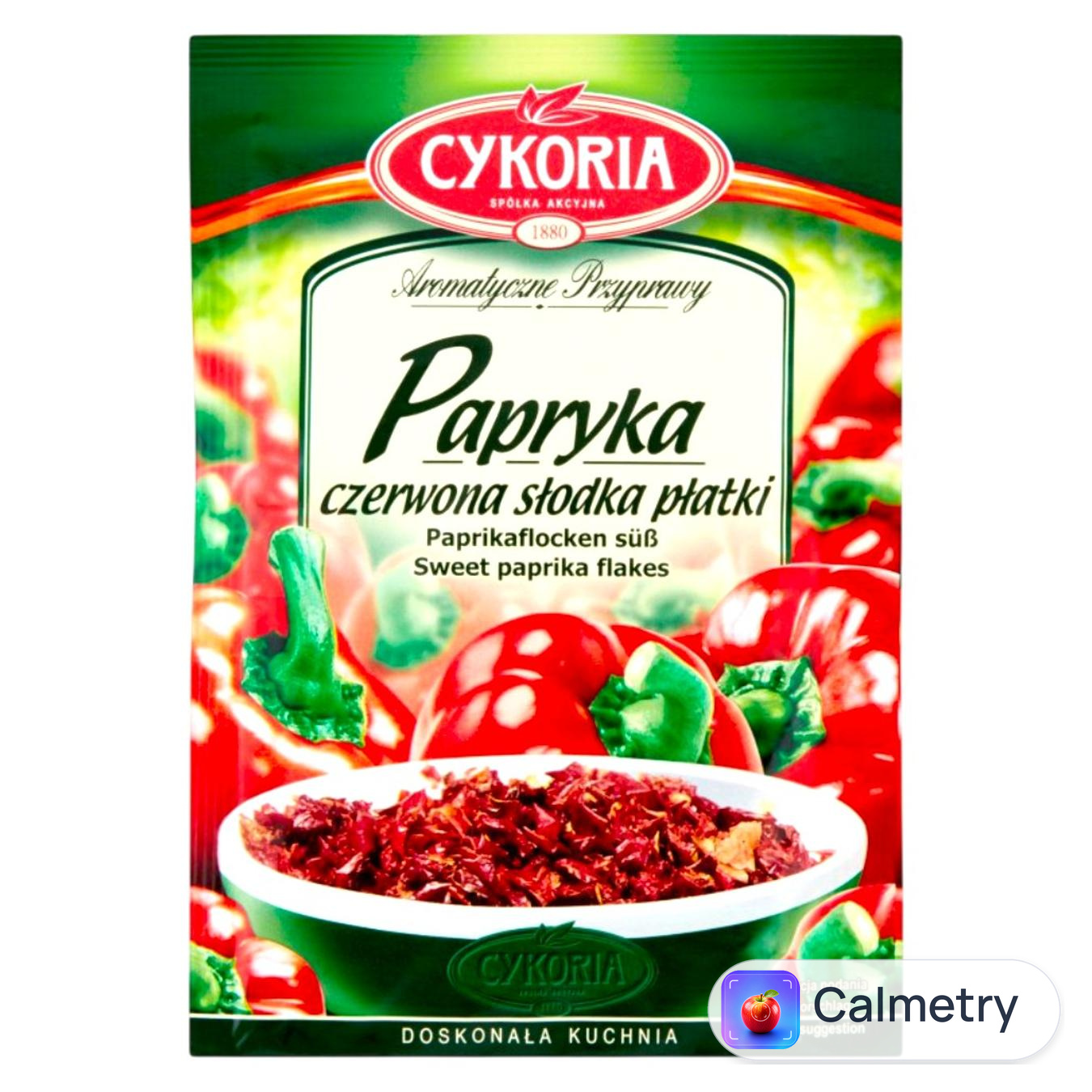 Приправа Cykoria S.A Перець червоний солодкий пелюстки 15г