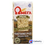 Рис Omega коричневий 500г — фото продукту