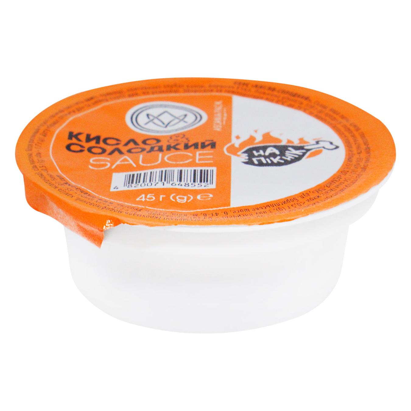 Соус Ascania Кисло-солодкий 45мл — фото продукту