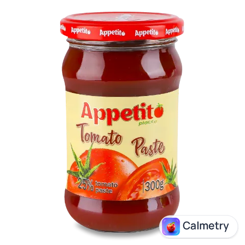 Паста томатна Appetito piatto 25%