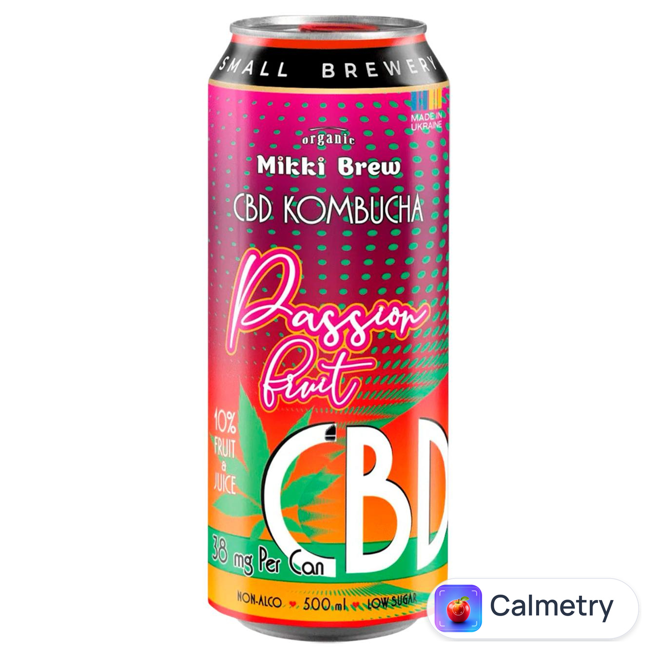 Комбуча Mikki Brew CBD Маракуйя 0,5л