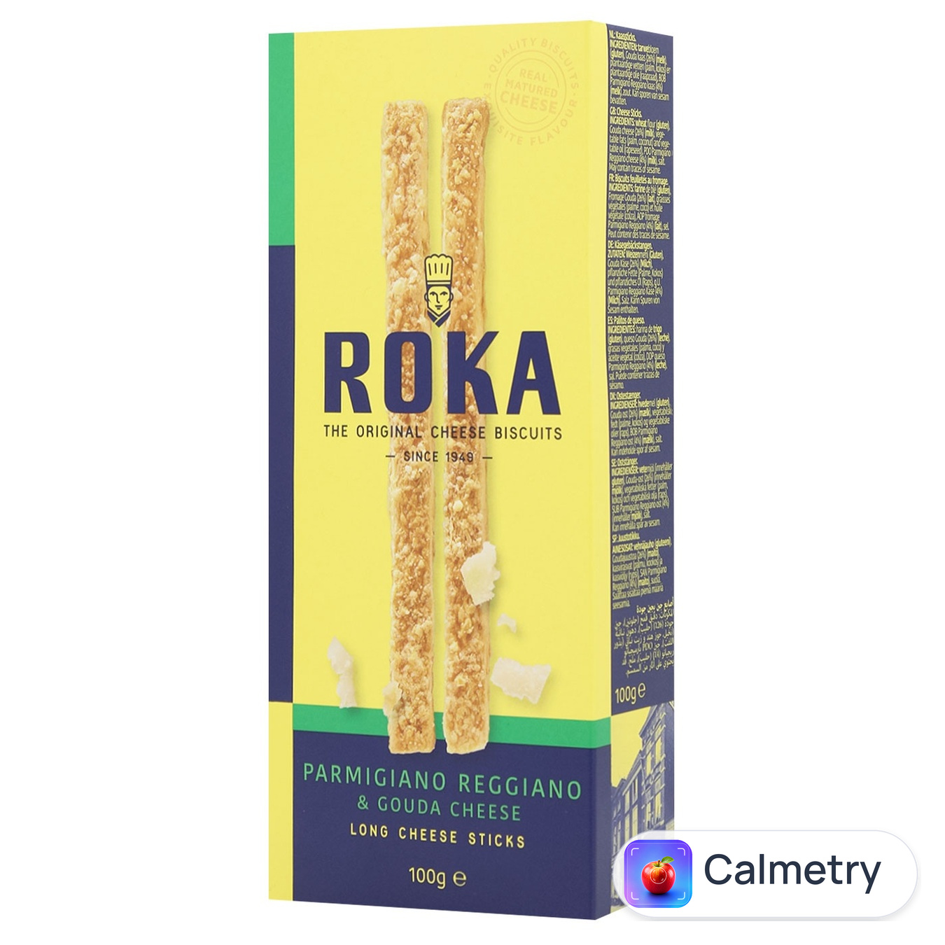 Палички сирні Roka з сиром пармезан 100г