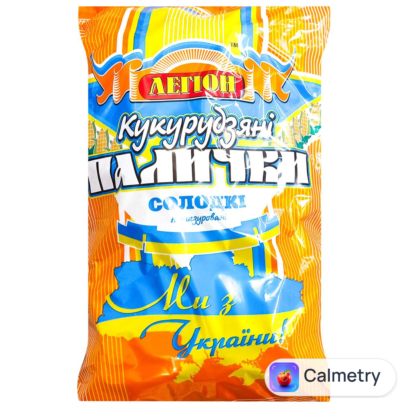 Палички кукурудзяні Легіон солодкі неглазуровані 150г — фото продукту
