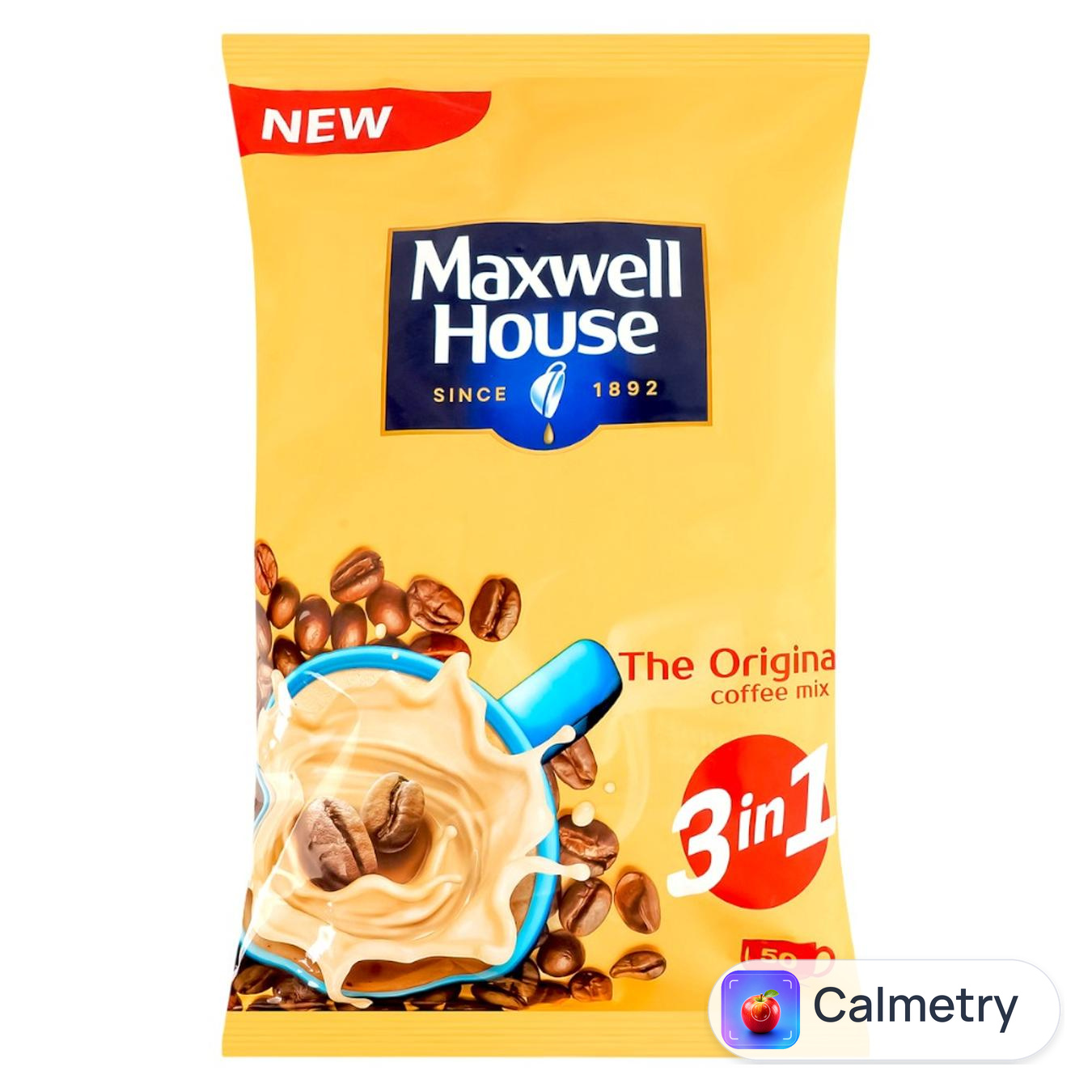 Напій кавовий Maxwell House Original 3в1 розчинний 18г*50шт