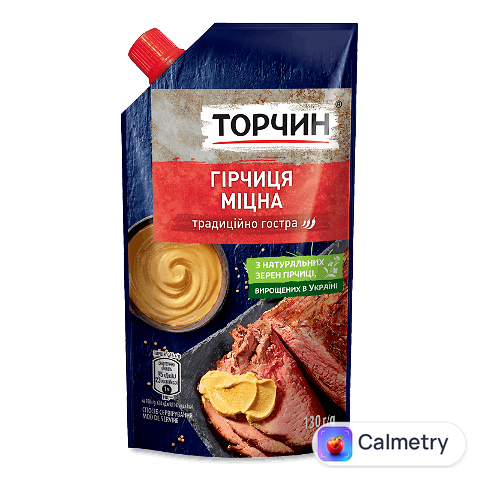 Гірчиця «Торчин» «Міцна» д/п, 130г