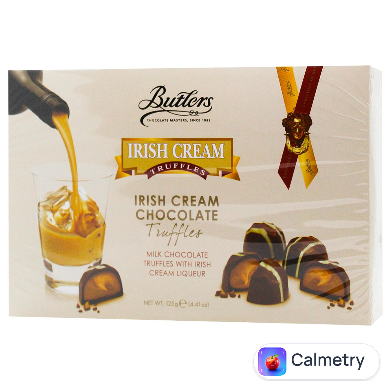 Цукерки Butlers Irish Cream Трюфелі шоколадні 125г