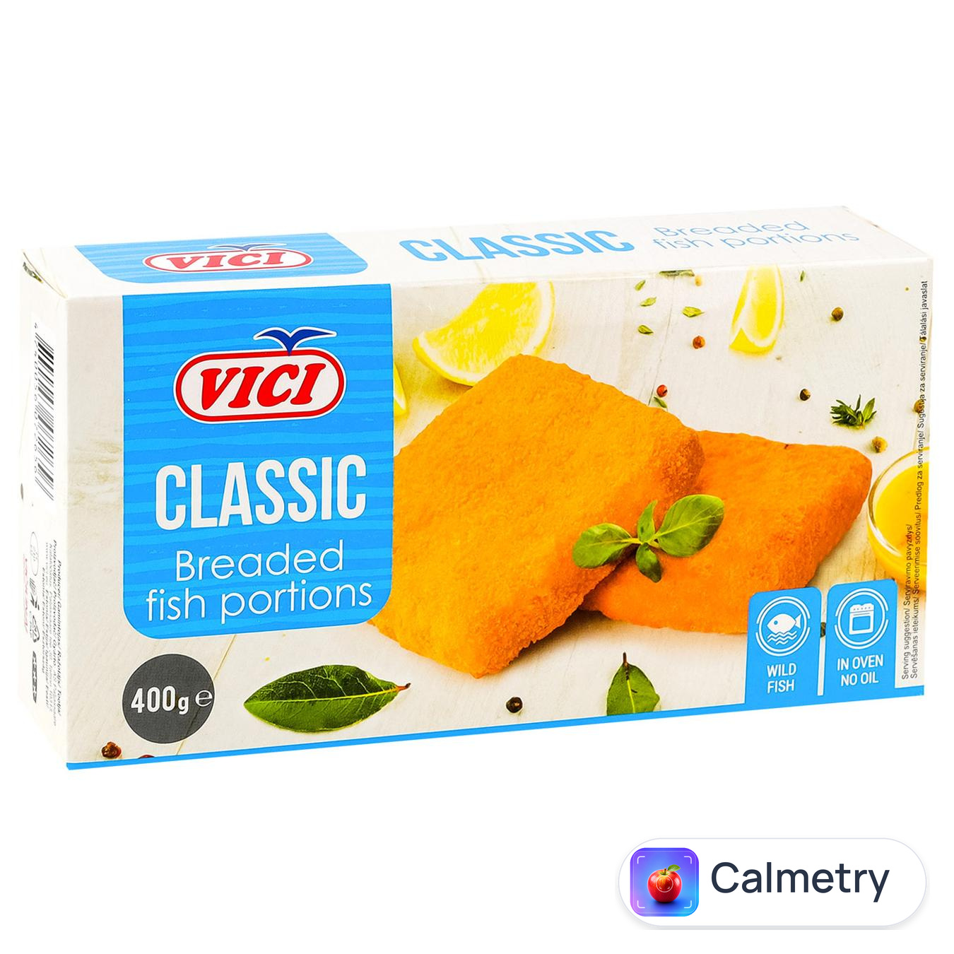 Філе минтаю Vici Classic порції в паніровці заморожене 400г