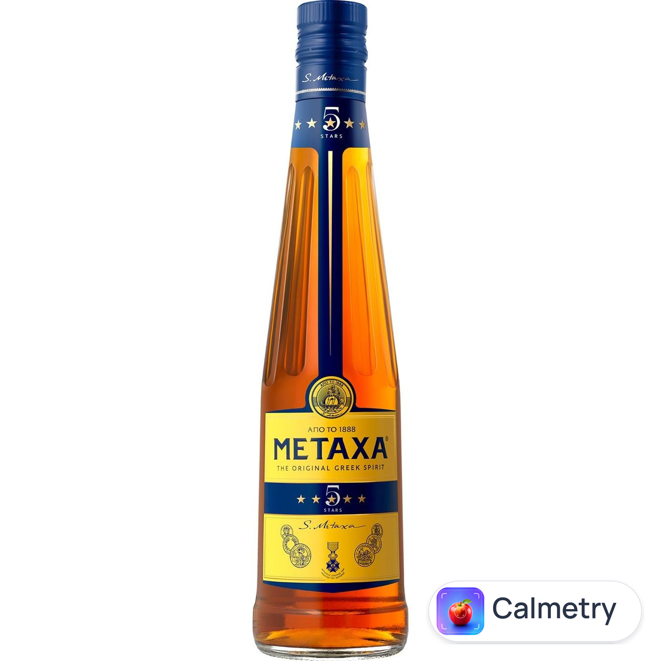 Напій алкогольний Metaxa 5 років 38% 0,5л