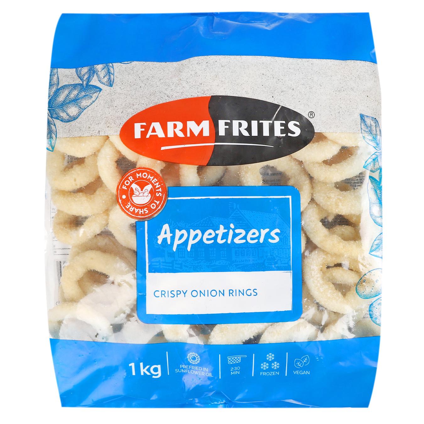 Кільця цибулеві Farm Frites 1кг — фото продукту