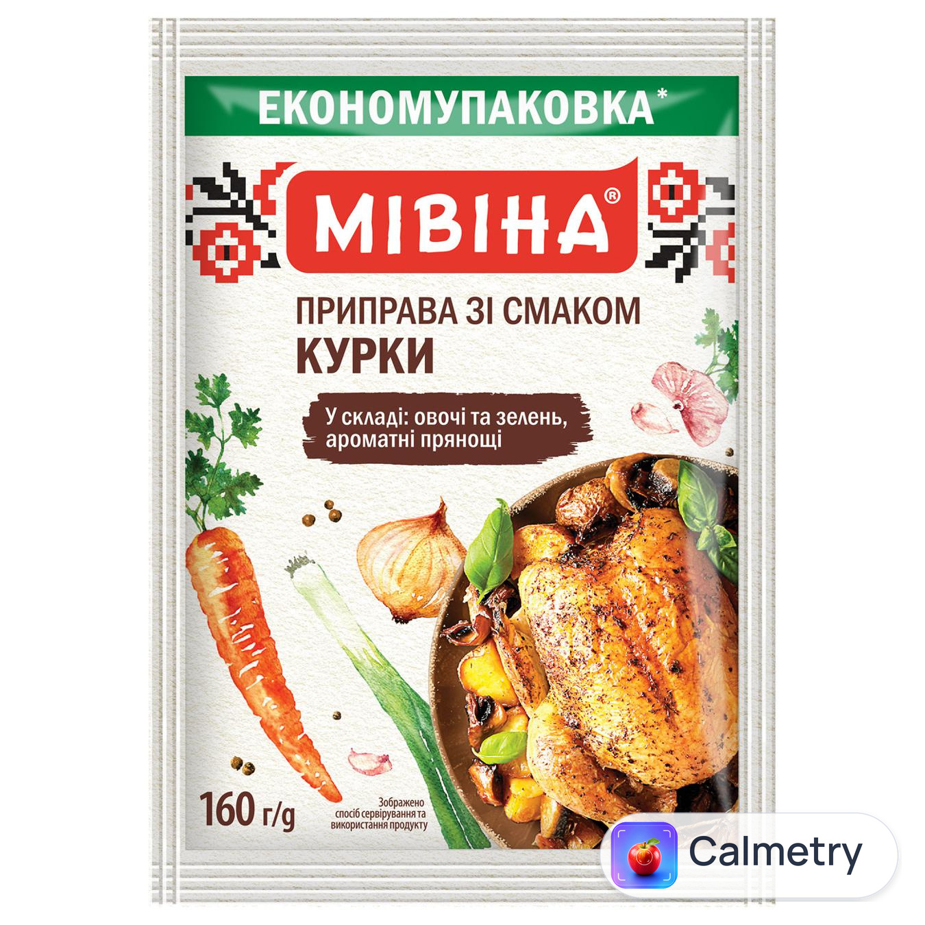 Приправа МІВІНА® зі смаком курки універсальна 160г — фото продукту