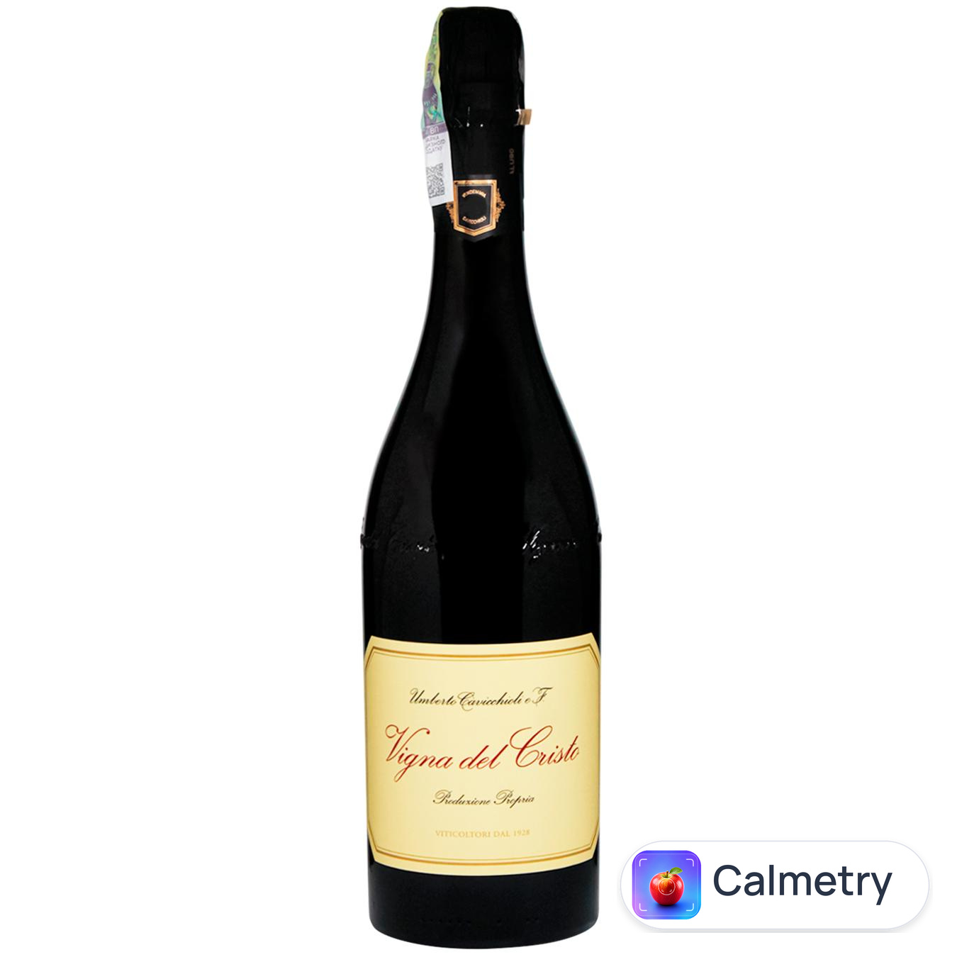 Вино ігристе Cavicchioli Vigna del Cristo Lambrusco di Sorbara червоне сухе 11% 0,75л