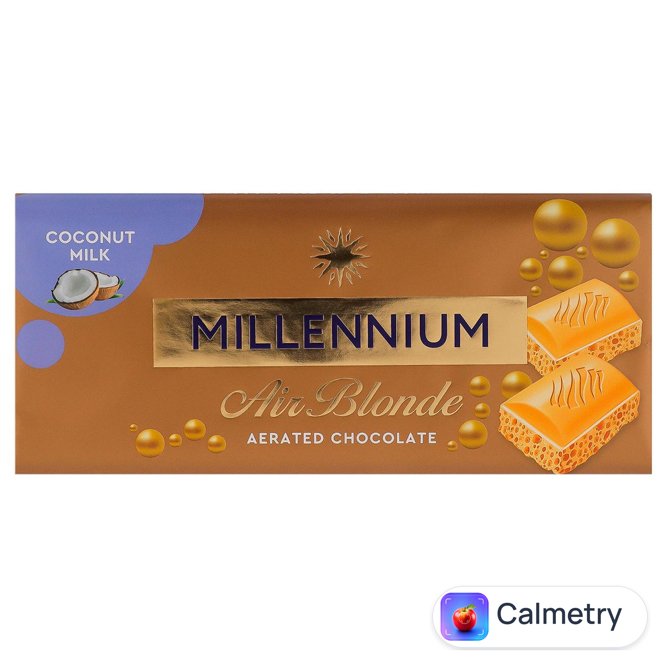 Шоколад білий Millennium Air Blonde Coconut Milk пористий 85г