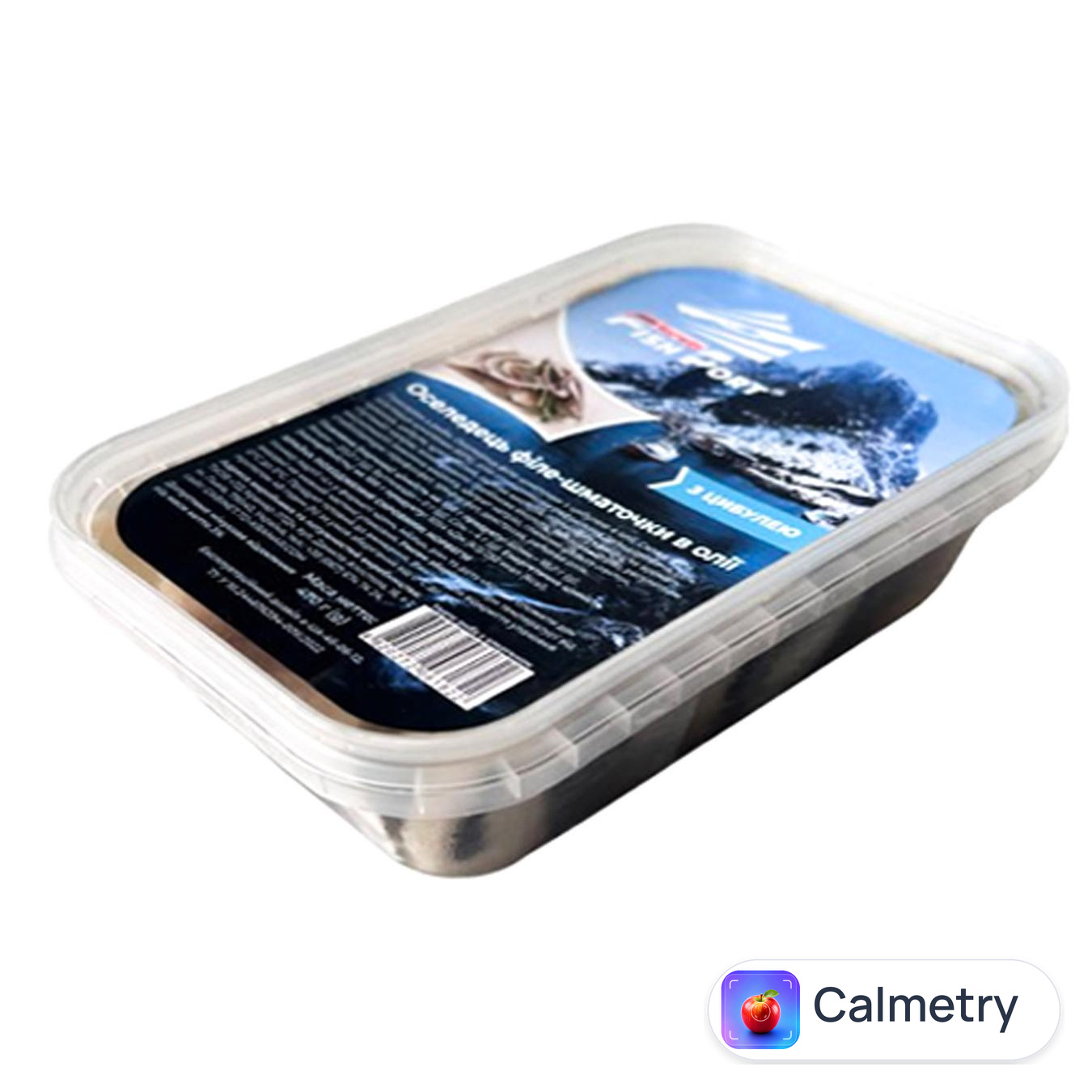Оселедець Fish Port філе-шматочки з цибулею в олії 470г