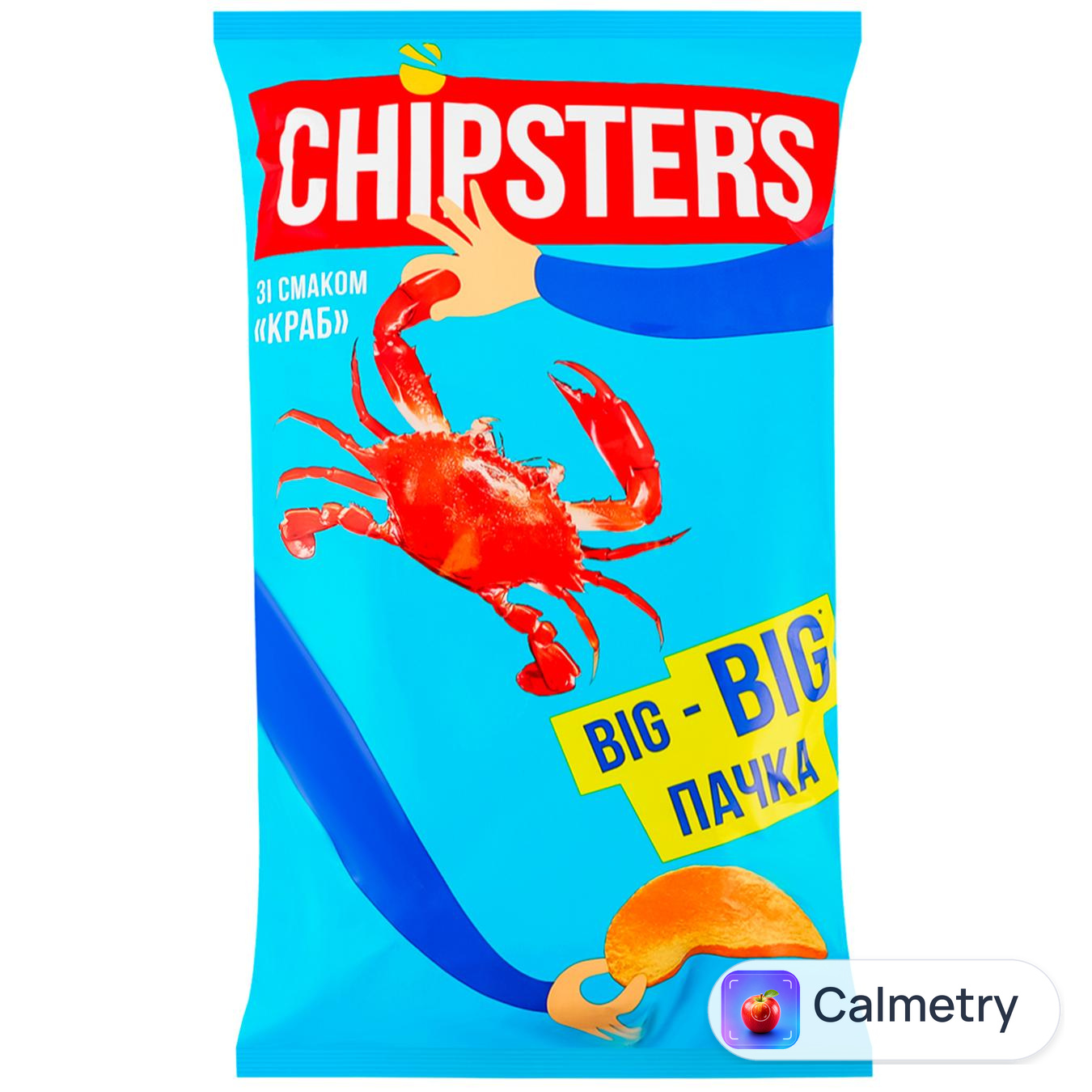 Чипси Chipsters Краб 150г
