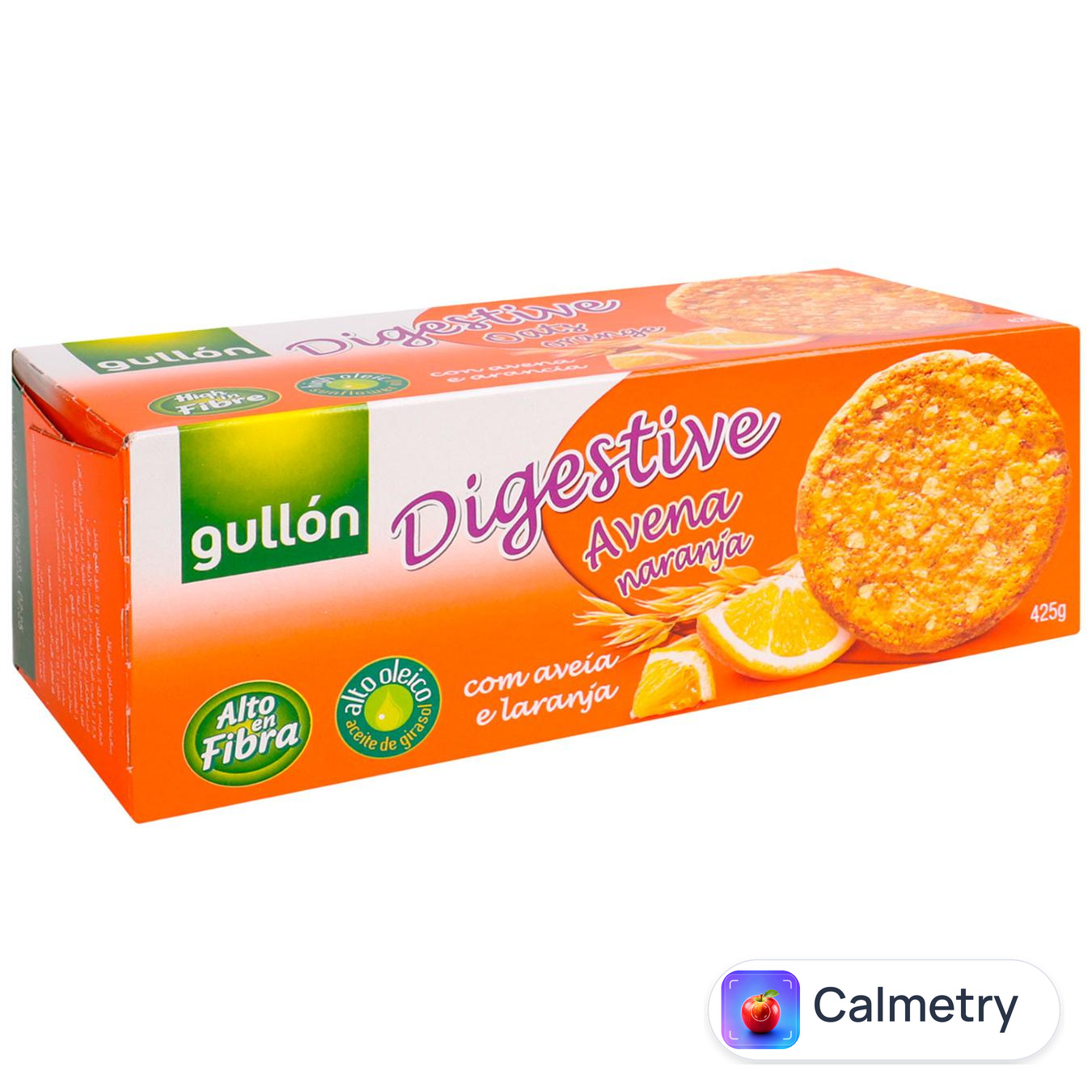 Печиво Gullon Digestive Вівсяне з апельсином 425 г
