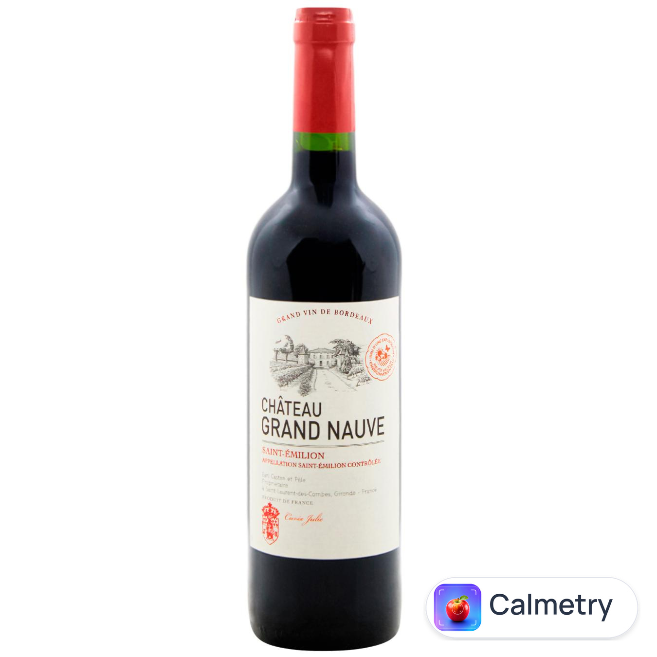 Вино Chateau Grand Nauve червоне сухе 13% 0,75л