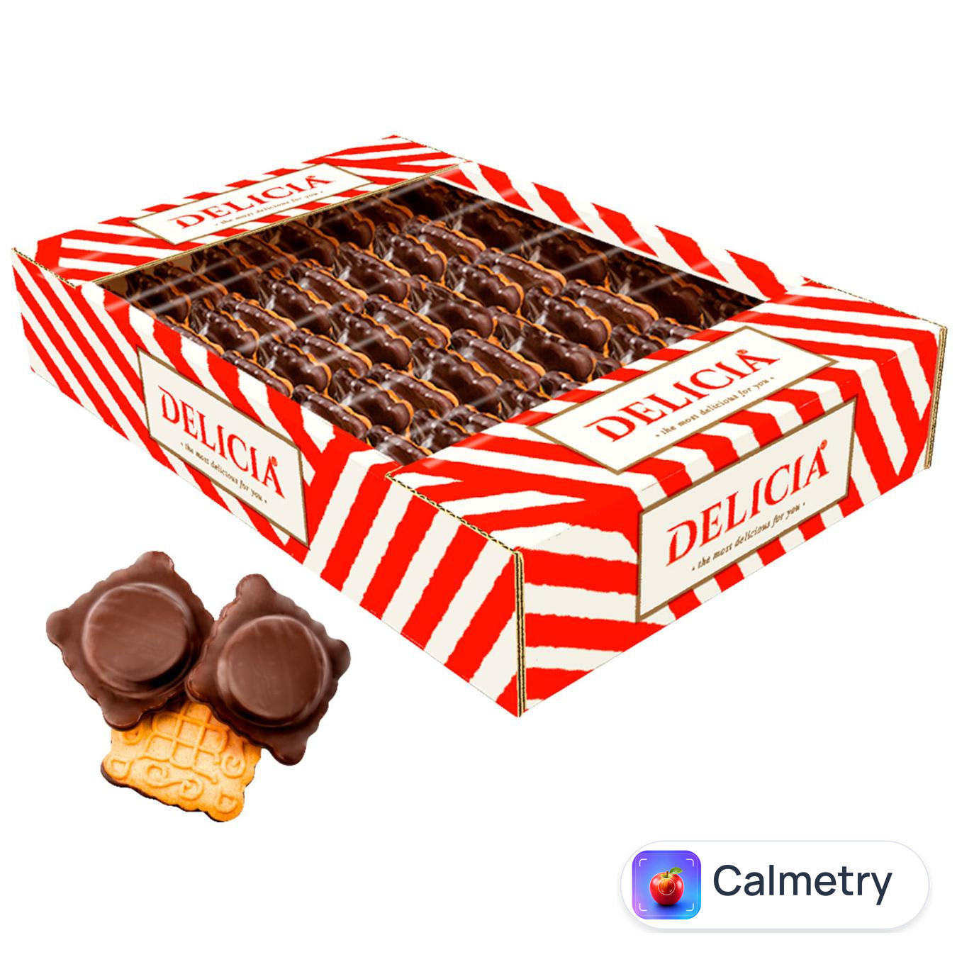 Печиво Delicia Маргаритка здобне зі смаком чорної смородини 350г