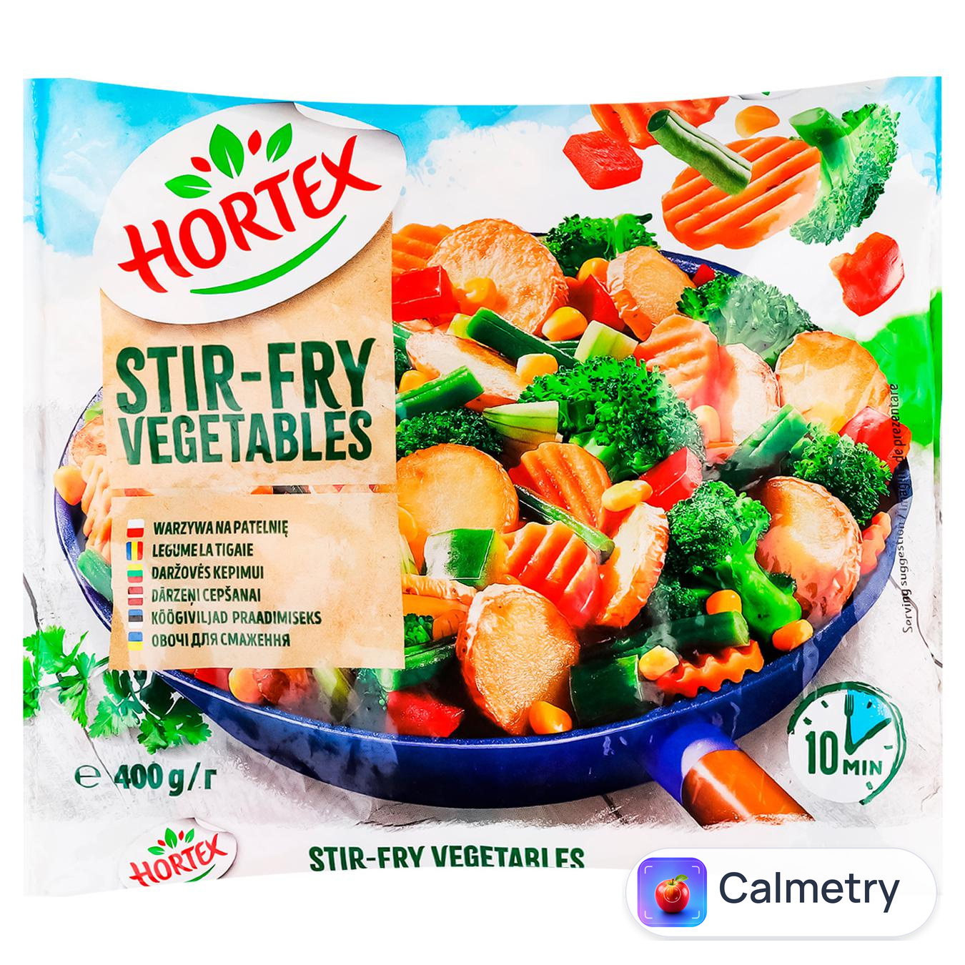 Овочі для смаження Hortex заморожені 400г