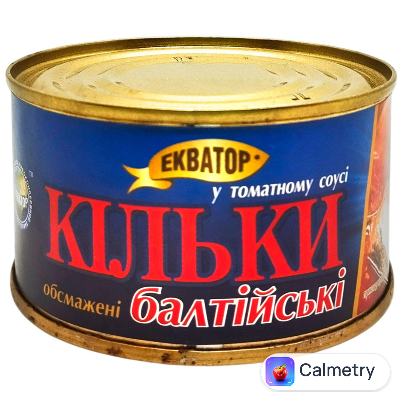 Кілька Екватор балтійська обсмажена в томатному соусі 230г