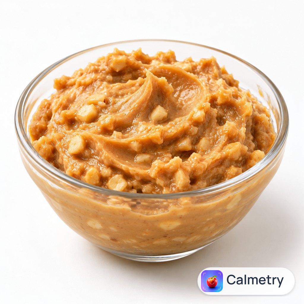 Арахісова паста зі шматочками, без солі