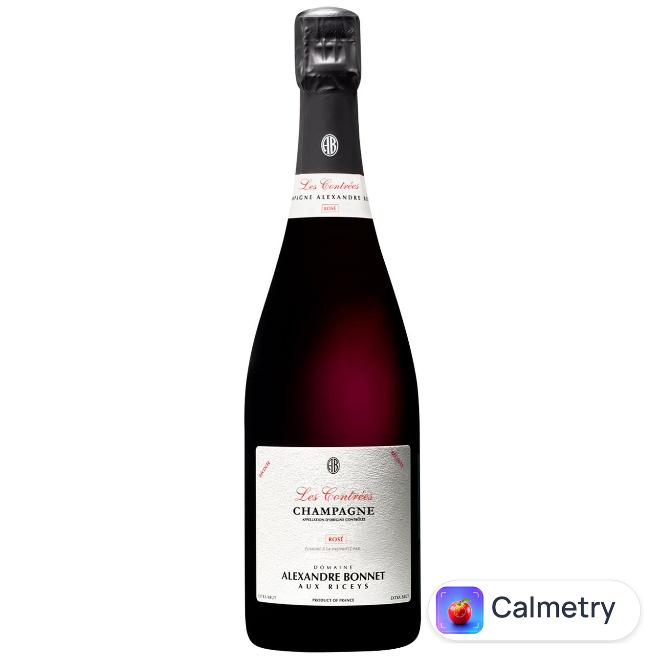 Шампанське Alexandre Bonnet Les Contrees Rose рожеве брют 12,5% 0,75л