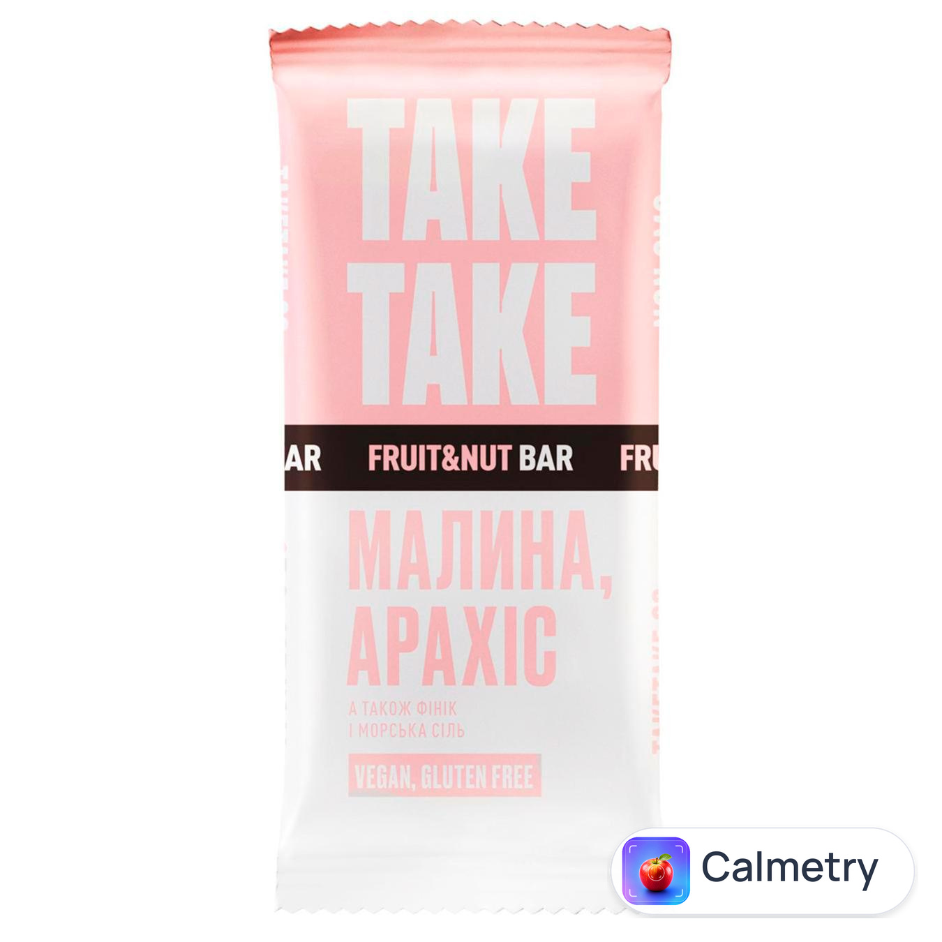 Батончик Take Take Малина & Арахіс 35г