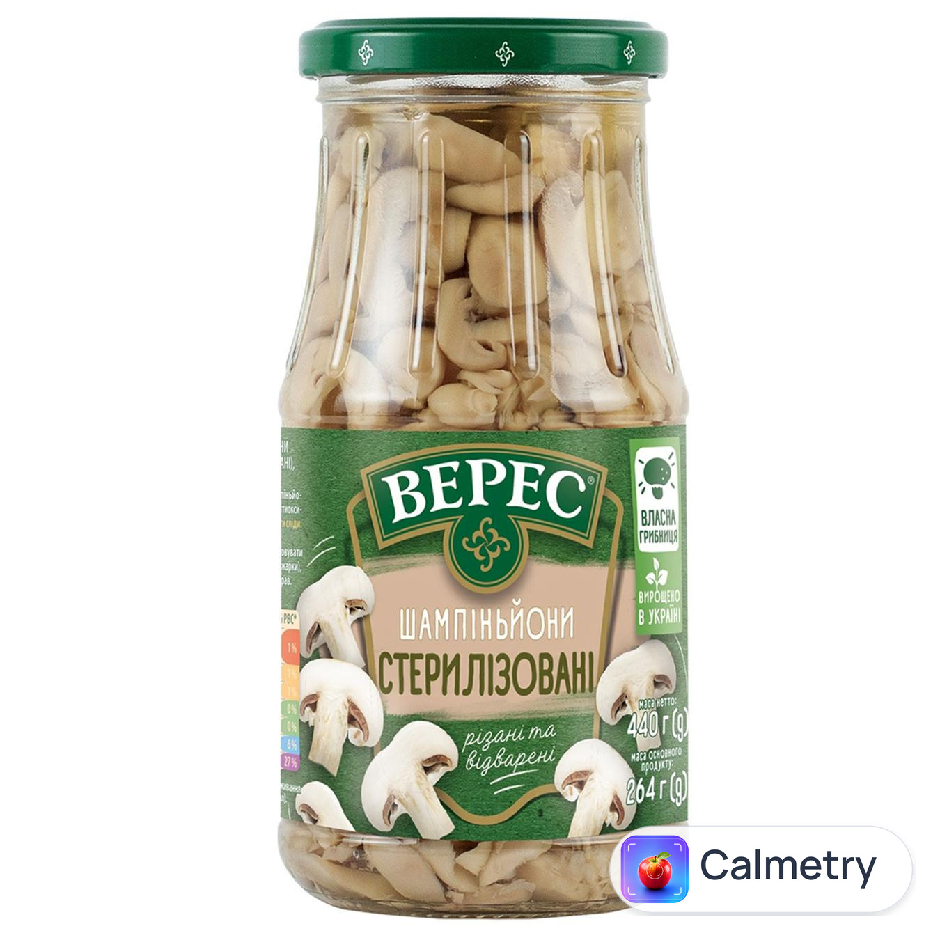 Печериці Верес стерилізовані 440г
