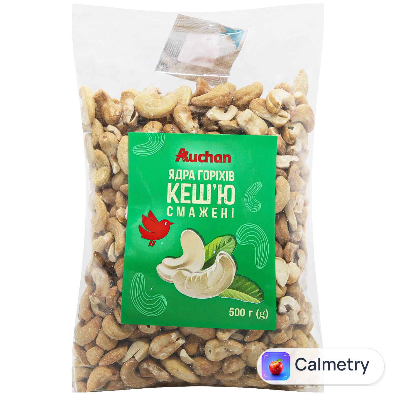 Кеш'ю Auchan смажений 500г