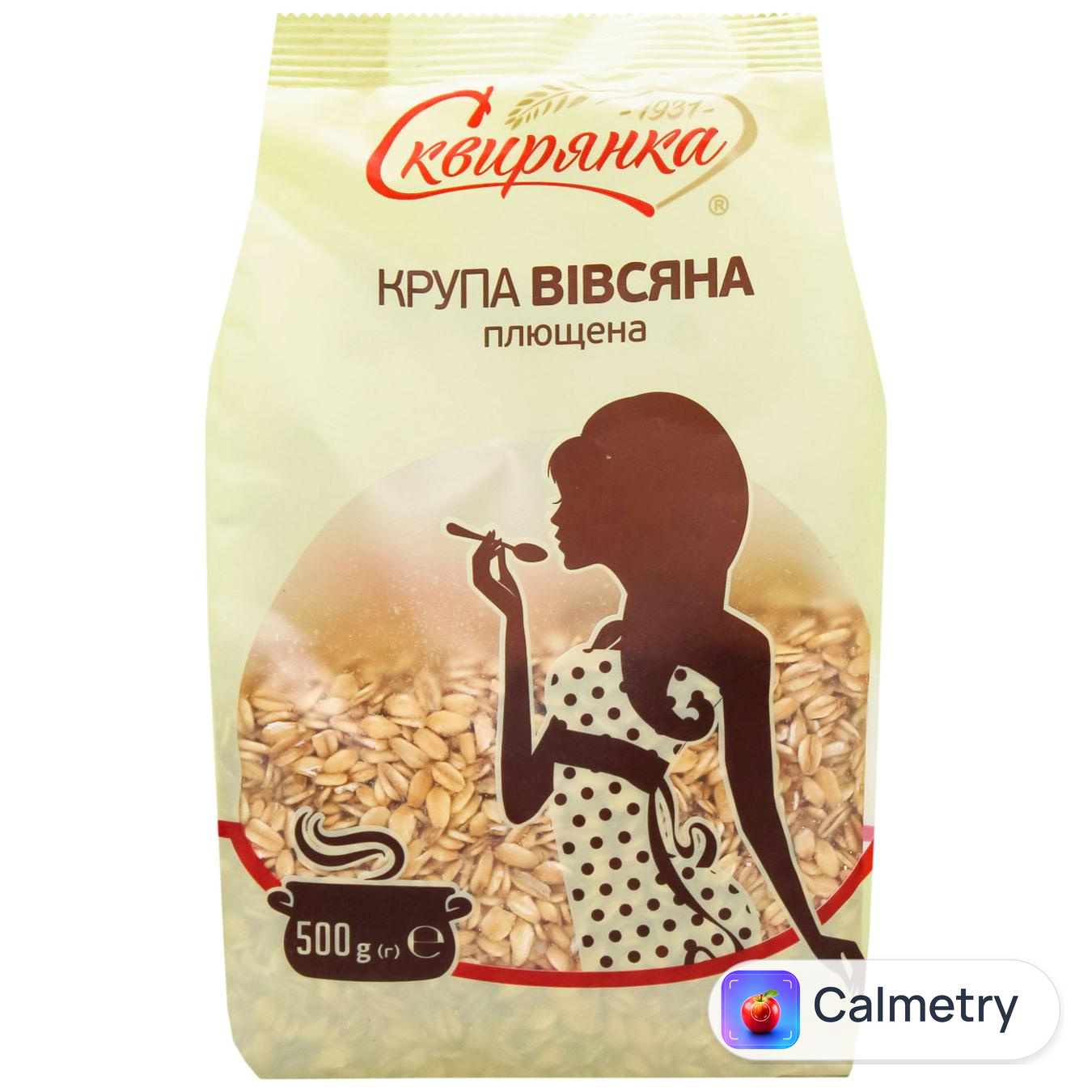Крупа вівсяна Сквирянка плющена 500г