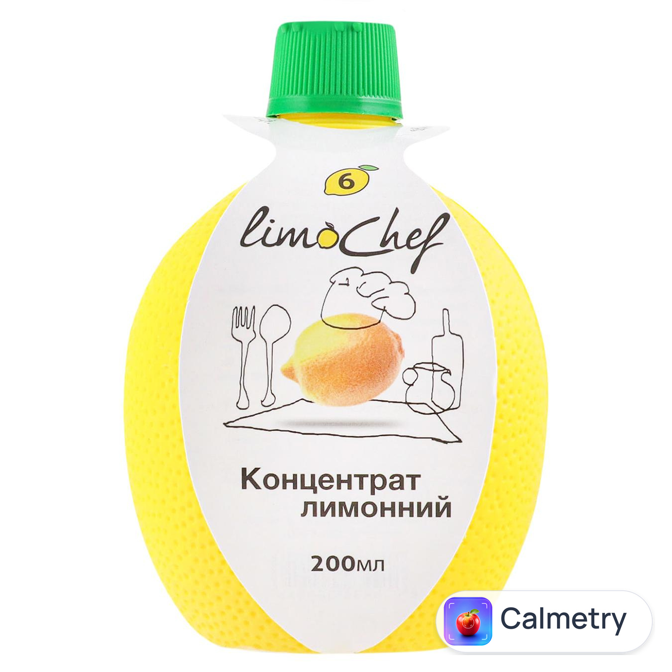 Сік LimoChef лимонний концентрований 200мл — фото продукту