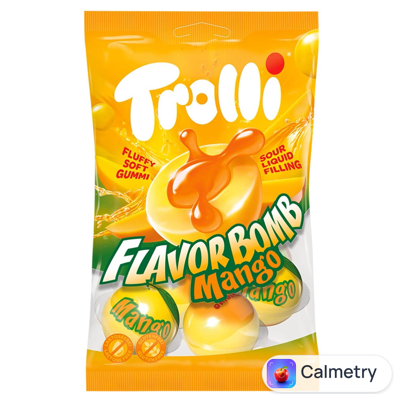 Цукерки Trolli Flavor Bomb Mango 75г — фото продукту