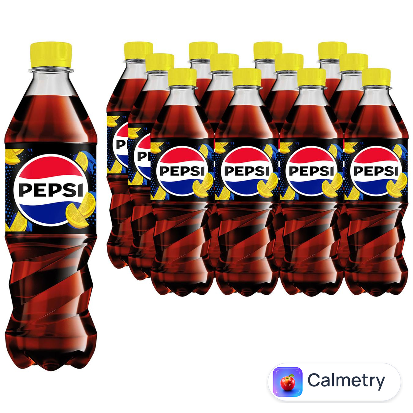 Напій газований Pepsi Zero Sugar Лимон 0,5л 12шт