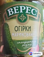 Огірки мариновані - корнішони солодкі — фото продукту