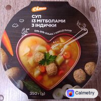 Суп із мітболами з індички — фото продукту