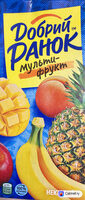 Нектар мультифруктовий неосвітлений стерилізований — фото продукту