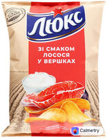 Картопляні чипси зі смаком лосося та вершків — фото продукту
