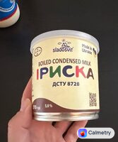 Згущене молоко варене