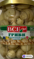 Шампіньйони — фото продукту