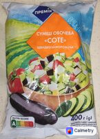 Суміш овочева «Соте», швидкозаморожена — фото продукту