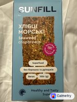 Хлібці з морськими водоростями